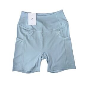 Gymshark Pocket Shorts Womens Medium Salt Blue Activewear